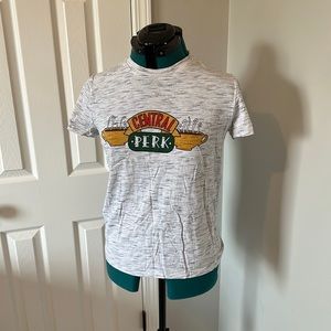 Small Central Perk Lightweight T-Shirt | Heather Gray